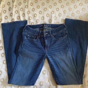 Size 10 long American eagle bootcut jeans